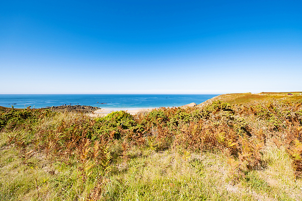 포토 JPG 해외이미지 유럽 파도 바다 여행 자연 하늘 휴가 사람없음 야외 초록색 물 파란색 뷰티 프랑스 만 대서양 내추럴 화강암 해외202309 해외포토 자연요소 나라 컬러 암석 생태계 파일형식