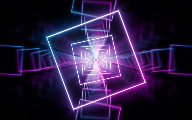 포토 JPG 해외이미지 선 백그라운드 추상 미래 전등 조명 사람없음 내부 그래픽 파란색 빛 반사 3D 우주 보라색 검은색 어둠 활발 복도 터널 야간 사이버 전자 네온 쇼 청록색 형광등 빛망울 광 무한 스펙트럼 자외선 가상 가상현실 주도 와이어프레임 효과 해외202309 해외포토 자연요소 길 컬러 컨셉 무늬 예절 디지털합성 파일형식