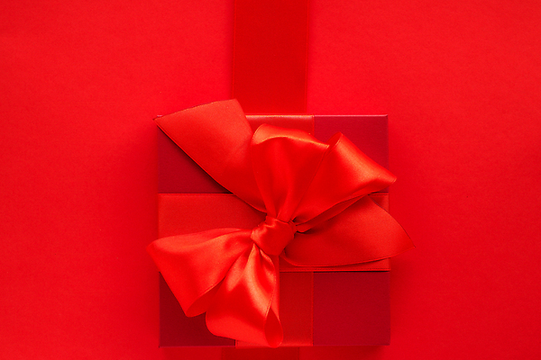 포토 JPG 해외이미지 리본 백그라운드 포장 선물 사람없음 빨간색 상자 화려 카피스페이스 해외202309 해외포토 컬러 컨셉 공백 파일형식