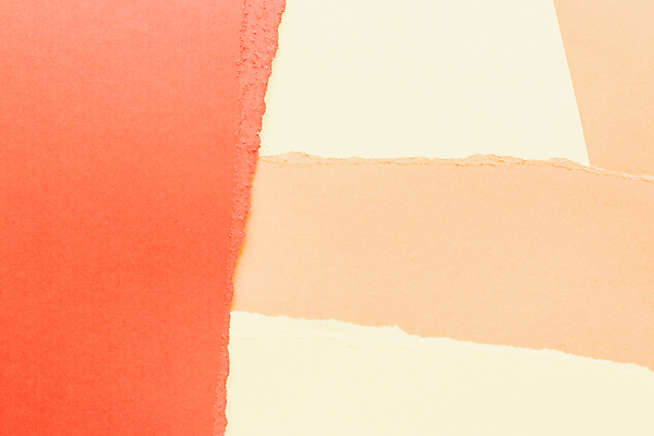 포토 JPG 해외이미지 종이 조각 백그라운드 사람없음 주황색 질감 콜라주 찢어짐 겹침 해외202309 해외일러스트 컬러 모션 파일형식