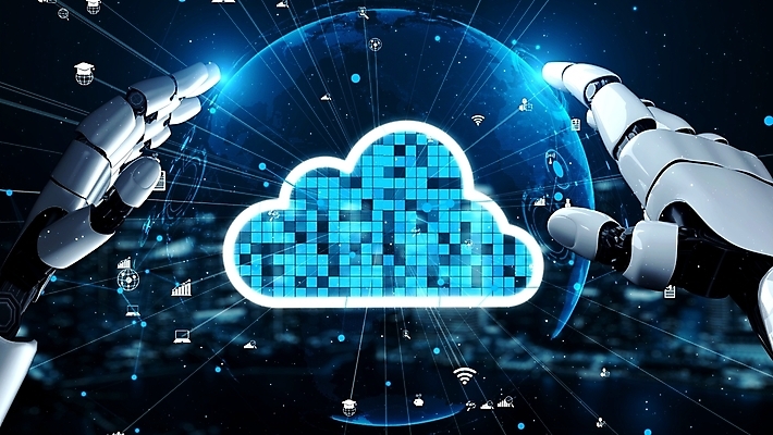 포토 JPG 해외이미지 지구 미래 사람없음 빛 디지털 터치 과학기술 클라우드서비스 로봇팔 홀로그램 AI_인공지능 해외202309 해외포토 컨셉 기술 로봇 서비스 파일형식