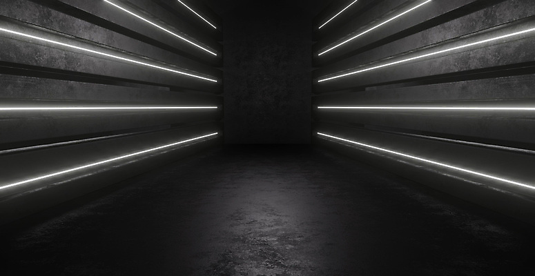 포토 JPG 해외이미지 디자인 선 과학 백그라운드 컨셉 일러스트 건축양식 추상 미래 바닥 사람없음 그래픽 빛 3D 어둠 방 광선 복도 클럽 만들기 전자 네온 형광등 기하학 광 콘크리트 주도 비어있는 해외202309 해외일러스트 건축 무늬 모션 전등 예절 디지털합성 파일형식