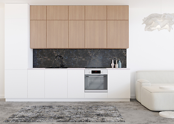 포토 JPG 해외이미지 실내 사람없음 인테리어 소파 주방 카펫 공간 오븐 찬장 싱크대 서랍장 조명장식 목업 해외202309 해외포토 디자인 가구 의자 조명 내부 장식 가전제품 개수대 파일형식