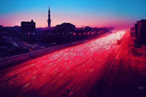 포토 JPG 해외이미지 도로 교통시설 자동차 사람없음 야외 운전 도시 오염 도심 루마니아 동유럽 블러효과 통근 해외202309 해외포토 유럽 길 육상교통 교통 모션 시설 출근 블러 파일형식 효과