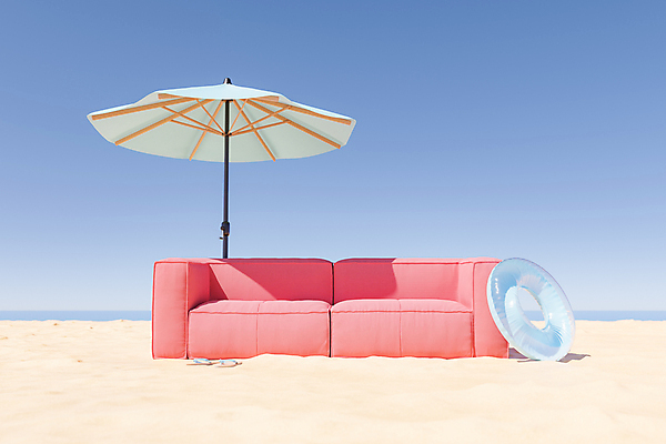 포토 JPG 해외이미지 여행 해변 사람없음 소파 3D 파라솔 오브젝트 튜브 해외202309 해외포토 바다 의자 디지털합성 파일형식