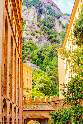 포토 JPG 해외이미지 사람없음 성당 스페인 수도원 바르셀로나 해외202309 해외포토 유럽 종교건축 파일형식