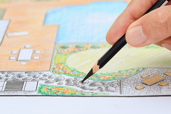 포토 JPG 해외이미지 디자인 산업 건축양식 호텔 휴가 설계 주택 아이디어 수영장 풍경 잔디 사람없음 파란색 연필 정원 성장 바위 도구 연못 계획 인쇄 건축가 디자이너 땅 스케치 갑판 빌라 그림 눈금 조경 청사진 뒤뜰 프로젝트 해외202309 해외포토 식물 직업 건축 컬러 컨셉 배_교통 숙소 학용품 미술 건물 필기구 돌_바위 파일형식