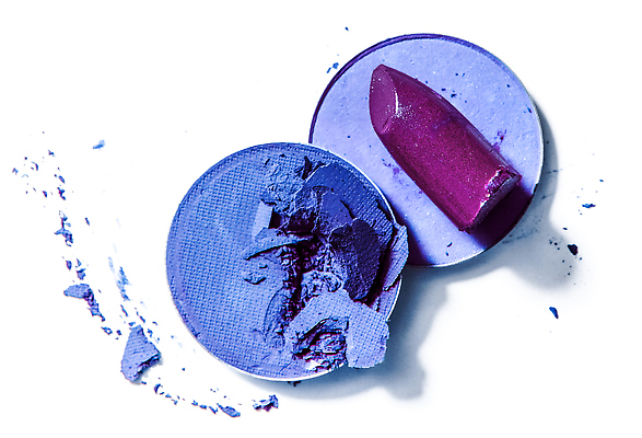 포토 JPG 해외이미지 사람없음 파란색 뷰티 화장품 손상 립스틱 가루 질감 아이섀도 해외202309 해외포토 컬러 컨셉 파일형식