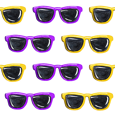 JPG 해외이미지 패턴 일러스트 사람없음 선글라스 손그림 해외202309 해외일러스트 안경 무늬 파일형식