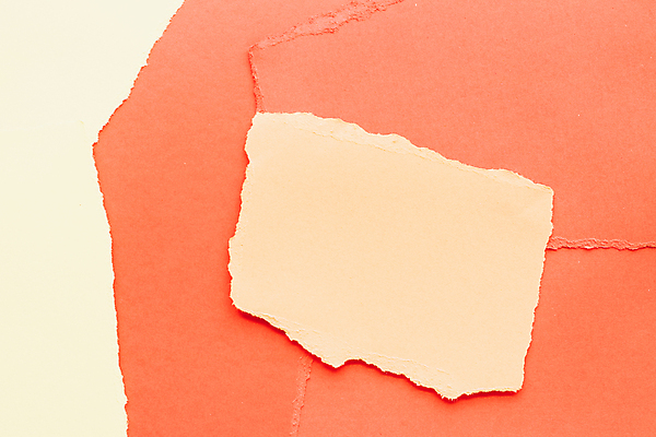 포토 JPG 해외이미지 종이 조각 백그라운드 사람없음 주황색 질감 콜라주 찢어짐 겹침 해외202309 해외일러스트 컬러 모션 파일형식