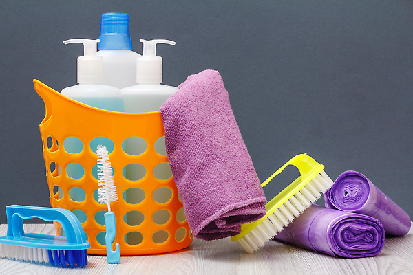 포토 JPG 해외이미지 비닐봉투 사람없음 수건 바구니 깨끗함 솔 청소도구 청소 세제 오브젝트 담기 걸레 해외202309 해외포토 컨셉 모션 봉투 위생용품 도구 파일형식