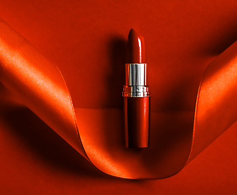 포토 JPG 해외이미지 리본 사람없음 빨간색 뷰티 화장품 립스틱 오브젝트 해외202309 해외포토 컬러 파일형식