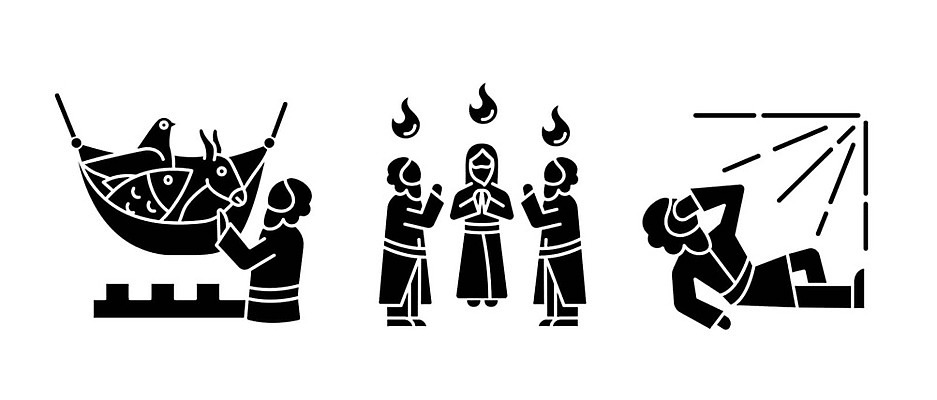 EPS 해외이미지 클립아트 캐릭터 디자인 실루엣 기독교 종교 컨셉 스티커 일러스트 이야기 세트 픽토그램 검은색 성경 웹 어둠 기도 예수 플랫 수집 가득함 심볼 속도 심플 신성 팩 고립 고체 상형문자 신앙심 엘리먼트 전설 항목 활자 벡터 해외202309 해외일러스트 일러캐릭터 문자 컬러 인터넷 종교용품 촬영기법 화장품 신_종교 활자판 파일형식