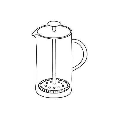 EPS 해외이미지 손 디자인 커피 음료 선 백그라운드 일러스트 유리 아침 그래픽 주방 검은색 카페 흰색 뜨거움 차 아침식사 낙서 냄비 찻주전자 그림 만들기 윤곽 언론 에스프레소 프랑스어 고립 필터 벡터 비어있는 해외202309 해외일러스트 주간 문자 컬러 모션 재질 주전자 신체부위 상점 식사 솥 파일형식