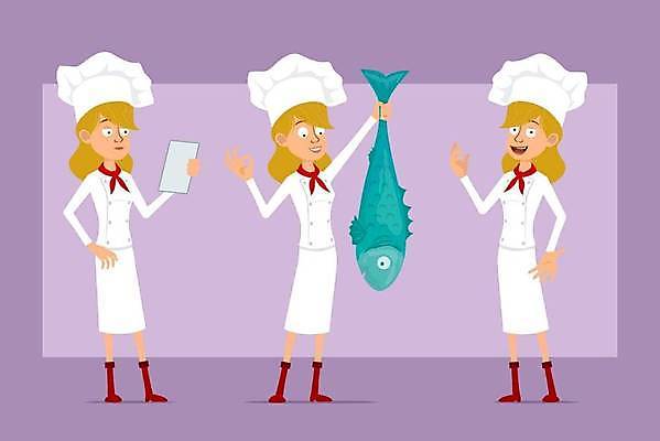 EPS 해외이미지 캐릭터 모자 그릇 여자 행복 얼굴 음식 바다 유니폼 일러스트 말하기 어류 요리 서기 미소 동양인 책 세트 독서 주방 식당 요리사 쪽지 분노 표현 신선 잡기 업무 바 플랫 OK 만화 사인 애니메이션 고립 제빵사 스타일 벡터 해외202309 해외일러스트 일러캐릭터 직업 식기 잡화 옷 감정 모션 표정 사람 인종 손짓 신체부위 상점 수중동물 작업 파일형식