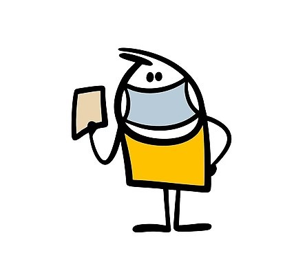 EPS 해외이미지 인물캐릭터 일러스트 마스크 한명 사람 낙서 심플 해외202309 해외일러스트 일러캐릭터 캐릭터 1 파일형식 벡터