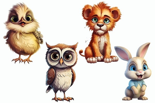 EPS 해외이미지 동물 템플릿 캐릭터 전통 디자인 행복 어린이 일러스트 조류 휴가 미술 장식 세트 토끼 인사 낙서 사자 만화 그림 엽서 초대 부엉이 고립 베이비샤워 해외202309 해외일러스트 일러캐릭터 감정 포유류 문화예술 사람 이벤트 반려동물 예절 편지 파일형식 벡터