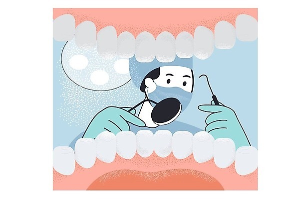 EPS 해외이미지 직업 일러스트 건강 치과 병원 가면 미소 웃음 사람 치료 약 장비 환자 의사 흰색 기구 공구 오픈 입 구멍 치아 질병 무서움 만화 치과의사 활기 턱 돌봄 위생관리 잇몸 치통 벡터 구강학 해외202309 해외일러스트 감정 컬러 컨셉 신체 의학 모션 표정 관리 신체부위 의료진 도구 소화기관 파일형식