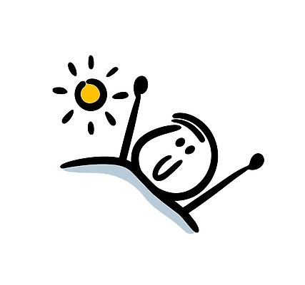 EPS 해외이미지 인물캐릭터 일러스트 아침 한명 사람 낙서 심플 일어나기 해외202309 해외일러스트 일러캐릭터 주간 캐릭터 1 모션 파일형식 벡터