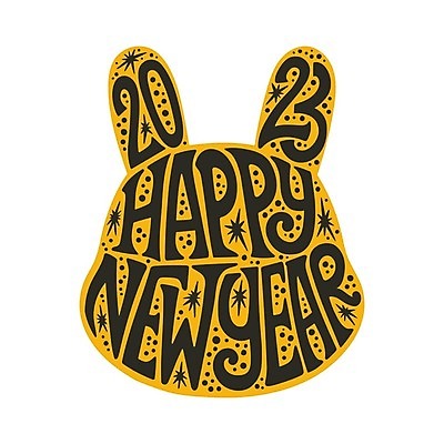 EPS 해외이미지 동물 디자인 배너 행복 실루엣 백그라운드 일러스트 텍스트 휴가 새로움 새해 그래픽 장식 숫자 유행 중국 달력 축하 토끼 인사 신용카드 연도 심볼 사인 해피뉴이어 고립 레터링 벡터 해외202309 해외일러스트 문자 감정 아시아 컨셉 포유류 촬영기법 금융 반려동물 새해인사 예절 파일형식