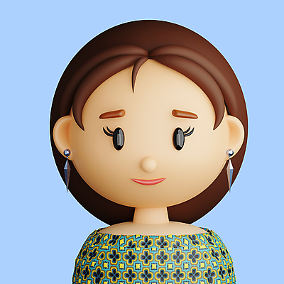 포토 JPG 해외이미지 캐릭터 여자 갈색머리 한명 상반신 성인 3D 귀걸이 아바타 성인여자한명만 해외202309 해외포토 1 헤어스타일 장신구 사람 디지털합성 여자한명만 성인여자만 파일형식