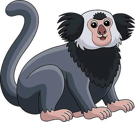 EPS 해외이미지 클립아트 동물 디자인 어린이 컬러 일러스트 포유류 자연 동물원 미술 그래픽 컬러풀 원숭이 낙서 숲 만화 그림 손그림 걸음마 발톱 해외202309 해외일러스트 모션 발 문화예술 사람 생태계 파일형식 벡터