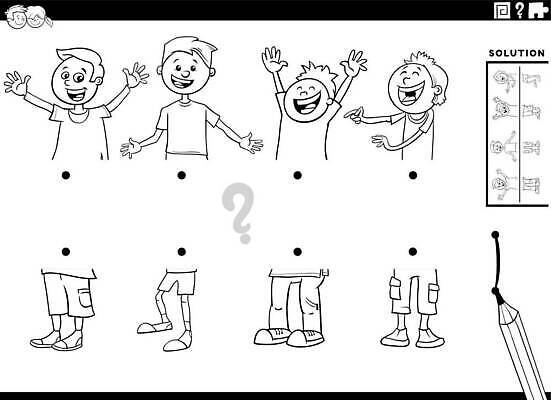 EPS 해외이미지 라이프스타일 디자인 교육 어린이 일러스트 부분 사람 경기 소년 취미 그래픽 10대 책 청춘 검은색 유치원 게임 흰색 퍼즐 수수께끼 어플리케이션 연결 만화 그림 페이지 문제집 해결 색칠공부 벡터 해외202309 해외일러스트 남자 스포츠 컬러 컨셉 청소년 놀이 생활 학습 색칠 파일형식