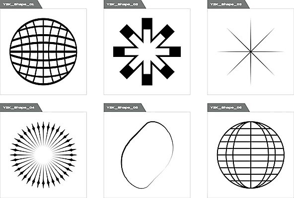 EPS 해외이미지 디자인 일러스트 추상 사람없음 그래픽 세트 검은색 원형 라인아트 기하학 썬버스트 해외202309 해외일러스트 도형 선 컬러 무늬 파일형식 벡터