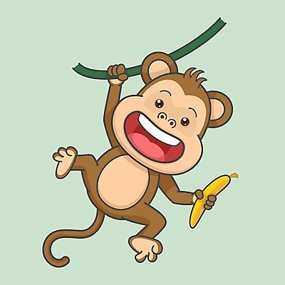 EPS 해외이미지 나무 동물 캐릭터 디자인 행복 안경 야생동물 어린이 과일 일러스트 장난 포유류 자연 바나나 동물원 미술 미소 그래픽 반려동물 머리 원숭이 아기 만화 그림 꼬리 유인원 고릴라 침팬지 고립 마스코트 이국적 벡터 해외202309 해외일러스트 일러캐릭터 식물 잡화 감정 문화예술 표정 사람 신체부위 생태계 파일형식