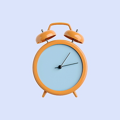 PSD 아이콘 사람없음 3D아이콘 3D 주황색 자명종 디지털합성 오브젝트 탁상시계 온라인쇼핑 시계 컬러 쇼핑 알람 온라인 파일형식