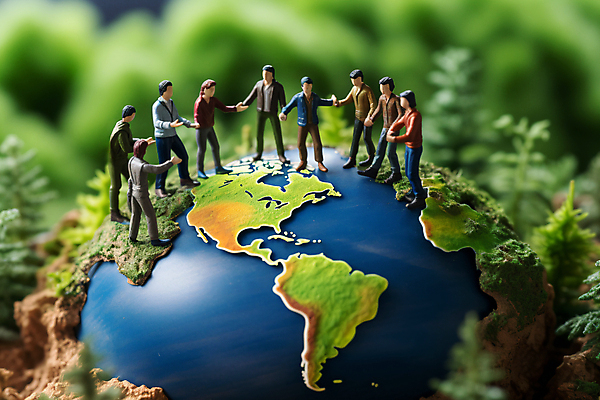 JPG 편집이미지 지구 사람없음 세계 글로벌 자연보호 풀 디지털합성 환경보전 에코 친환경 인물미니어처 지구촌 블러효과 편집실사 AI포토 AI콘텐츠 식물 자연 환경 미니어처 보호 사회이슈 CG 블러 파일형식 효과