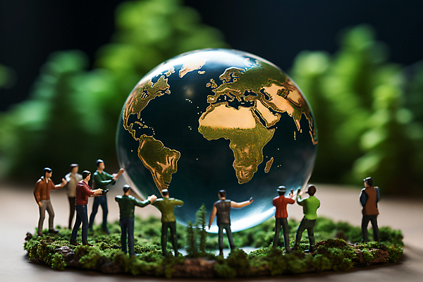 JPG 편집이미지 지구 잔디 사람없음 세계 글로벌 자연보호 풀 디지털합성 환경보전 에코 친환경 인물미니어처 지구촌 편집실사 AI포토 AI콘텐츠 식물 자연 환경 미니어처 보호 사회이슈 CG 파일형식