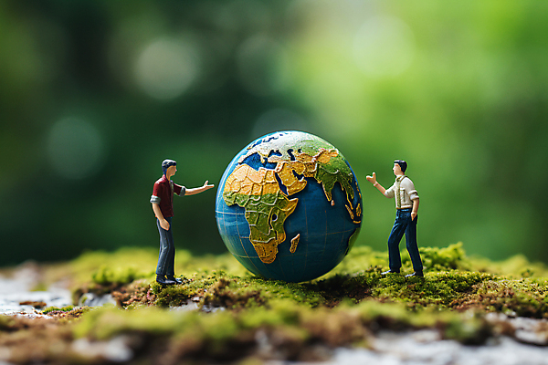 JPG 편집이미지 지구 사람없음 세계 글로벌 자연보호 디지털합성 환경보전 에코 친환경 인물미니어처 지구촌 블러효과 편집실사 AI포토 AI콘텐츠 자연 환경 미니어처 보호 사회이슈 CG 블러 파일형식 효과