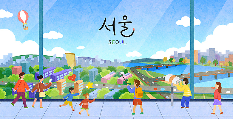 전신 PSD 구름 여자 남자 도로 어린이 여행 일러스트 창문 서울 서기 들기 소녀 빌딩 소년 여러명 성인 타이포그라피 관광지 스마트폰 도시풍경 달리기 여행객 걷기 손잡기 망원경 열기구 구경 한강 풍선 63빌딩 국내일러스트 자연요소 문자 길 다수 항공교통 교통시설 모션 한국 사람 풍경 건물 핸드폰 스마트기기 도시 랜드마크 파일형식