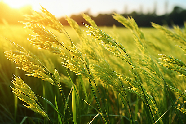 JPG 편집이미지 자연 논 풍경 사람없음 초록색 햇빛 추수 벼 가을 농촌 풀 디지털합성 벼이삭 편집실사 AI포토 AI콘텐츠 식물 계절 컬러 농업 곡류 태양 시골 CG 생태계 이삭 파일형식
