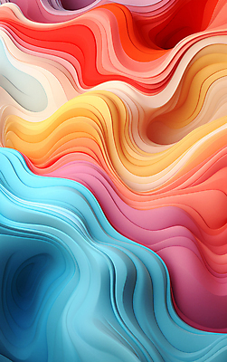 JPG 편집이미지 곡선 추상 사람없음 컬러풀 디지털합성 웨이브 결 물결무늬 파스텔톤 이미지편집 편집실사 AI컴퓨터그래픽 AI콘텐츠 물결 선 컬러 무늬 CG 파일형식