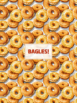 PSD 빵 패턴 일러스트 사각프레임 사람없음 노란색 패턴백그라운드 베이글 국내일러스트 음식 컬러 백그라운드 무늬 프레임 사각형 파일형식