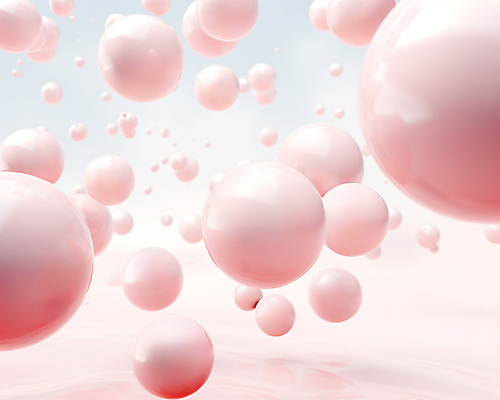 JPG 편집이미지 분홍색 그래픽백그라운드 사람없음 그래픽 3D 물방울 원형 디지털합성 광택 버블 입체도형 편집3D AI컴퓨터그래픽 AI콘텐츠 도형 컬러 백그라운드 입체 파일형식