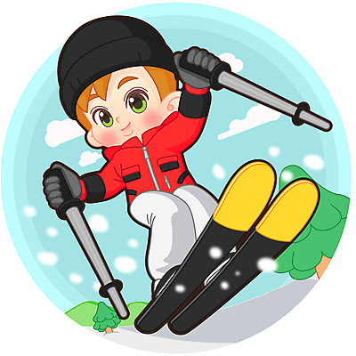 전신 나무 구름 남자 어린이 인물캐릭터 일러스트 하늘 스키 스키장 한명 소년 눈 잡기 스키복 스키선수 폴 소년한명만 스키타기 월간캐릭터 일러캐릭터 AI파일 자연요소 식물 캐릭터 1 옷 모션 날씨 겨울스포츠 운동선수 사람 스키용품 남자한명만 소년만 파일형식 벡터
