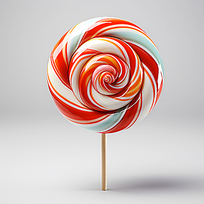 JPG 편집이미지 막대사탕 사탕 사람없음 빨간색 회오리 달콤 디지털합성 편집실사 AI포토 AI콘텐츠 컬러 디저트 맛 CG 파일형식