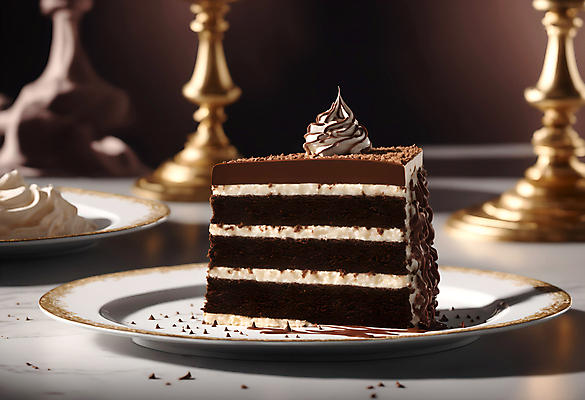 JPG 편집이미지 접시 디저트 사람없음 갈색 초콜릿 달콤 조각케이크 초코케이크 편집실사 AI포토 AI콘텐츠 식기 음식 컬러 케이크 맛 CG 파일형식