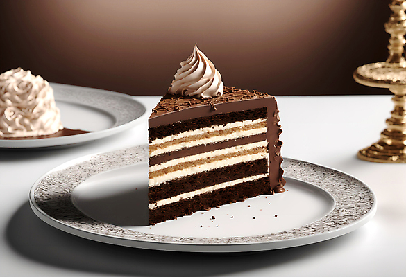 JPG 편집이미지 접시 디저트 사람없음 갈색 초콜릿 달콤 조각케이크 초코케이크 편집실사 AI포토 AI콘텐츠 식기 음식 컬러 케이크 맛 CG 파일형식