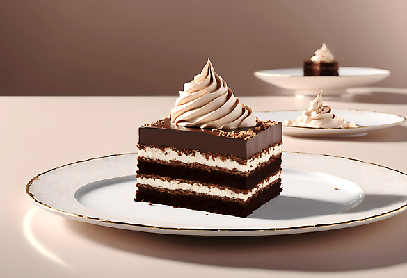 JPG 편집이미지 접시 디저트 사람없음 갈색 초콜릿 달콤 조각케이크 초코케이크 편집실사 AI포토 AI콘텐츠 식기 음식 컬러 케이크 맛 CG 파일형식