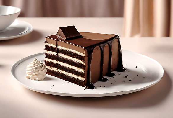 JPG 편집이미지 접시 디저트 사람없음 갈색 초콜릿 달콤 조각케이크 초코케이크 2025년 트렌드컬러 편집실사 모카무스 AI포토 AI콘텐츠 식기 음식 컬러 케이크 맛 연도 CG 파일형식