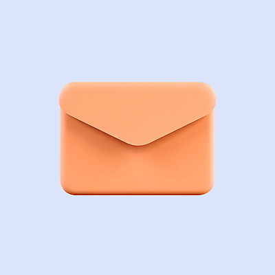 PSD 아이콘 편지봉투 사람없음 쇼핑 3D아이콘 3D 주황색 메시지 디지털합성 오브젝트 마케팅 문자메시지 컬러 봉투 편지 파일형식