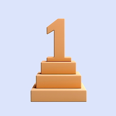 PSD 아이콘 1 사람없음 쇼핑 3D아이콘 갈색 3D 우승 디지털합성 오브젝트 마케팅 시상대 컬러 최고 파일형식