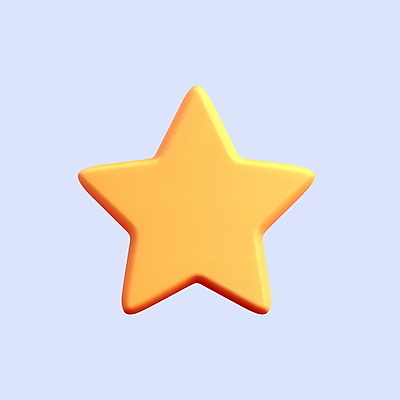 PSD 아이콘 별 사람없음 쇼핑 3D아이콘 3D 금색 디지털합성 오브젝트 마케팅 자연요소 컬러 파일형식