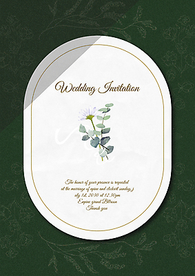 템플릿 꽃 결혼 그림자 사람없음 초록색 흰색 원형 풀 청첩장 초대장 감성 유칼립투스 보테니컬아트 이미지템플릿 AI파일 도형 식물 컬러 컨셉 카드_감사 이벤트 파일형식 벡터