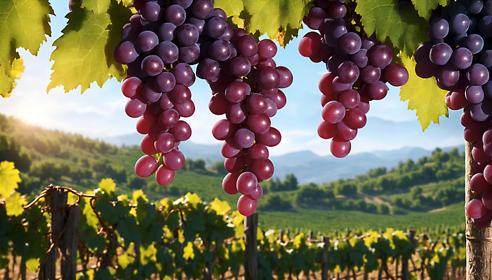 JPG 주간 편집이미지 포도 사람없음 야외 디지털합성 포도밭 포도나무 포도잎 와이너리 편집실사 AI포토 AI콘텐츠 자연요소 잎 밭 과일 과일나무 CG 양조장 파일형식