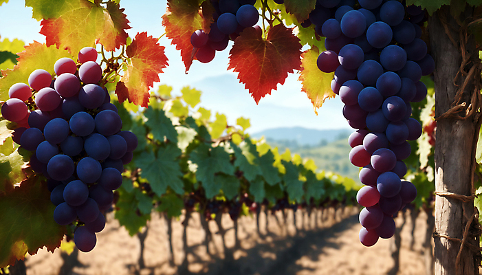 JPG 주간 편집이미지 포도 사람없음 야외 디지털합성 포도밭 포도나무 포도잎 와이너리 편집실사 AI포토 AI콘텐츠 자연요소 잎 밭 과일 과일나무 CG 양조장 파일형식